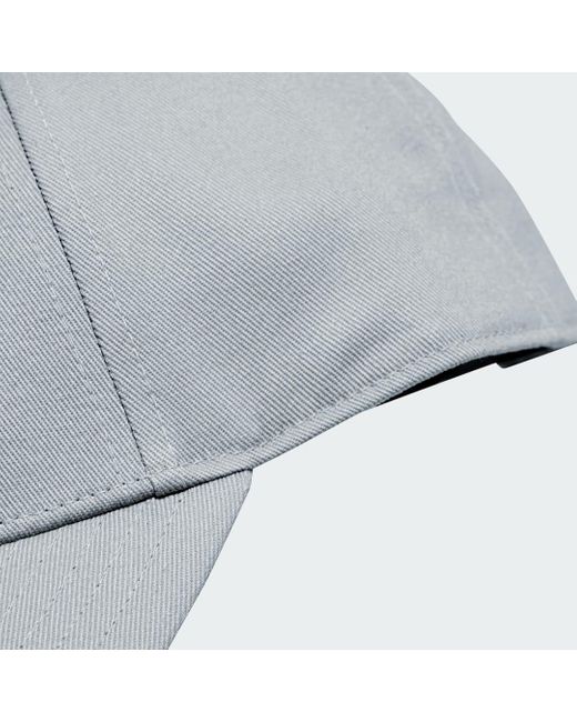 Adidas Blue Metallic Trefoil Baseball Cap