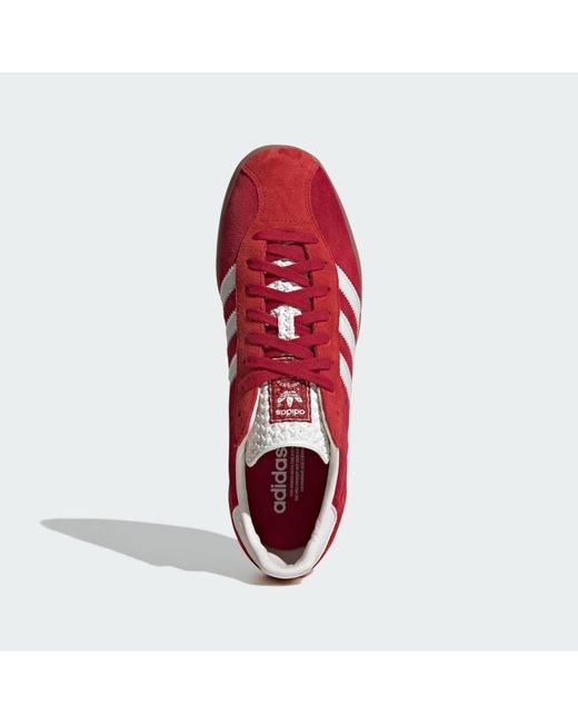 Adidas Red Gazelle Indoor Pro Shoes