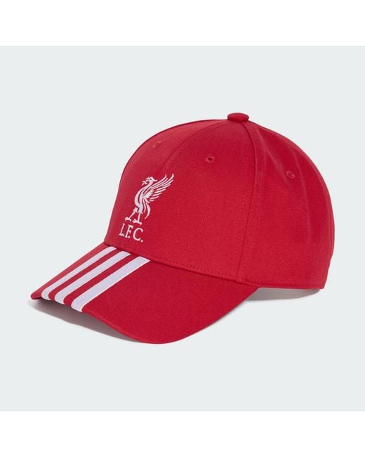 Adidas Red Liverpool Fc Baseball Cap