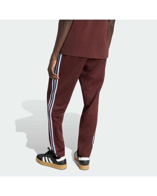 Adidas Red Aston Villa Fc Originals Track Pants for men