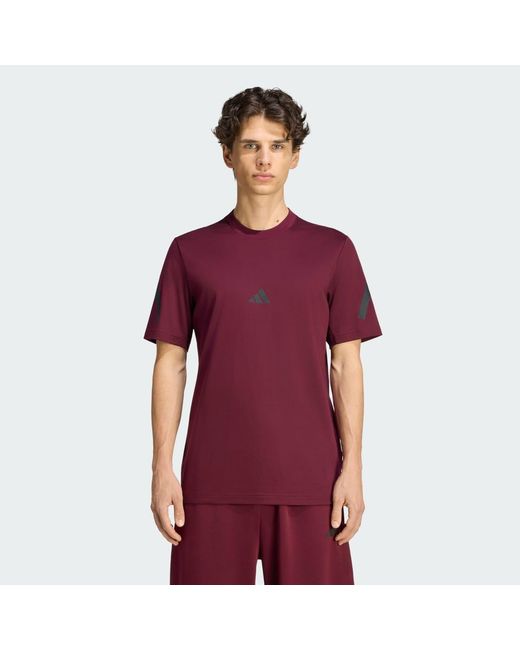Adidas Red Z.N.E. T-Shirt for men