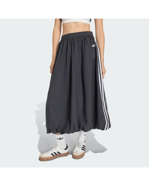 Adidas Black Balloon Long Skirt