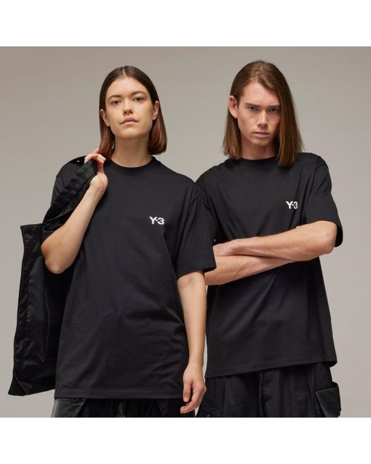 Adidas Black Y-3 Real Madrid Merch T-shirt