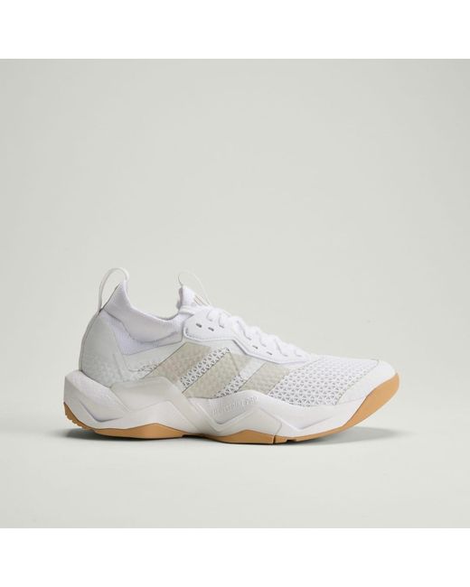 Adidas White Rapidmove Adv 2 Training Shoes