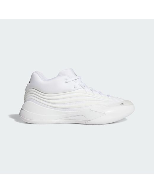 Adidas White Dame X Shoes
