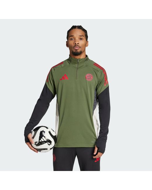 Adidas Green Fc Bayern Tiro 25 Competition Training Top for men