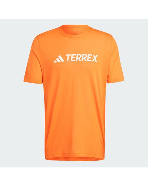 T-Shirt Terrex Multi Endurance Tech di Adidas in Orange da Uomo