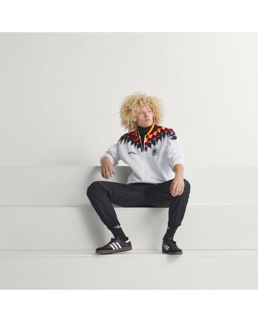 Adidas White Germany Track Top 1994