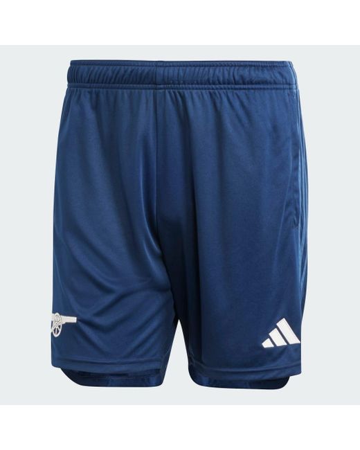 Adidas Blue Arsenal 23/24 Third Shorts for men