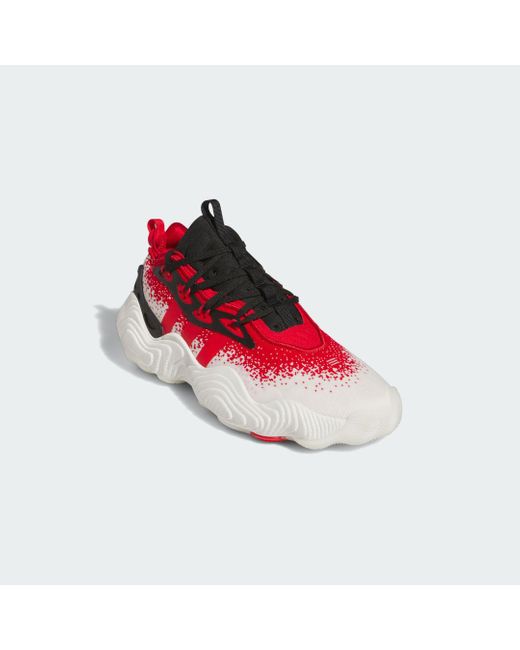 Adidas Red Trae Young 3 Low Shoes