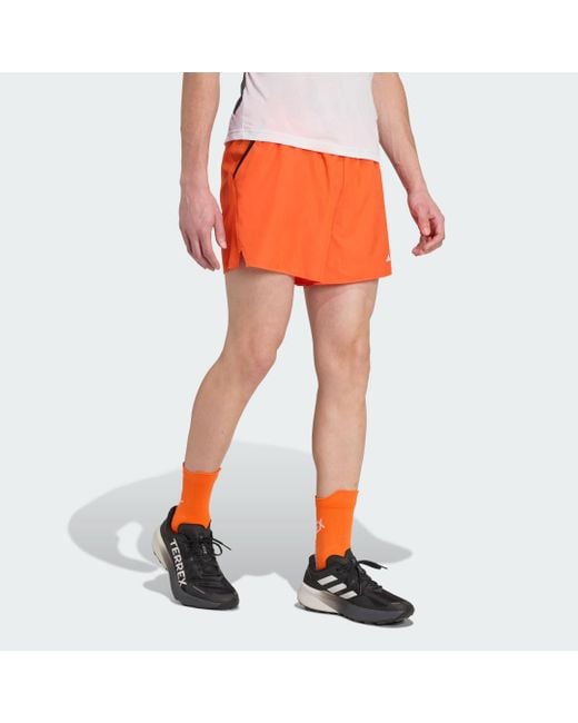 Short Terrex Multi Light di Adidas in Orange da Uomo