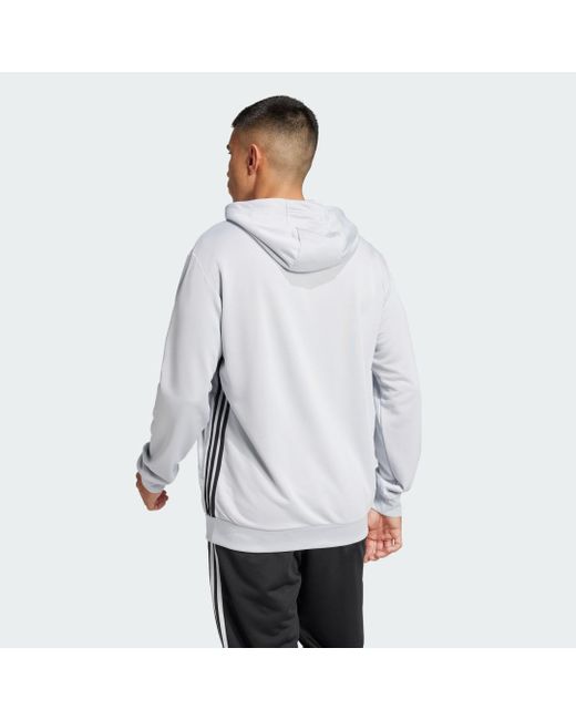 Sudadera Con Capucha Tiro 25 Essentials Adidas de hombre de color Gray