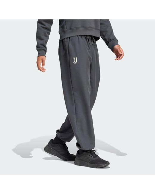 Pantaloni LFSTLR Woven Juventus di Adidas in Black da Uomo