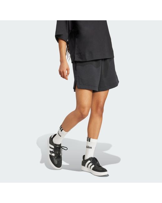 Adidas Black All Szn Soft Lux Loose Shorts