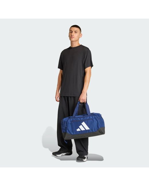 Adidas Blue Training Defender Duffle Bag Small