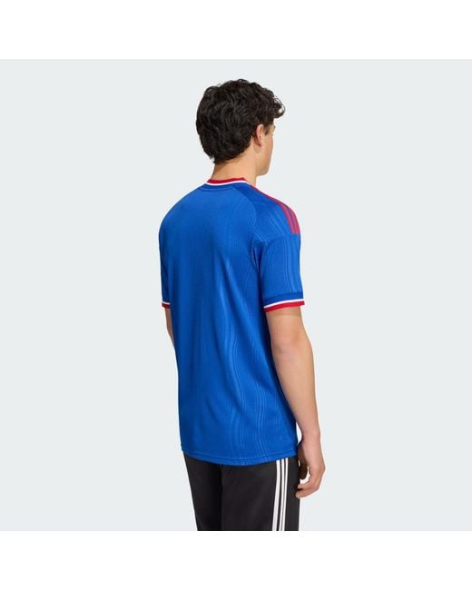 Adidas Blue Manchester United 26/27 Away Jersey for men