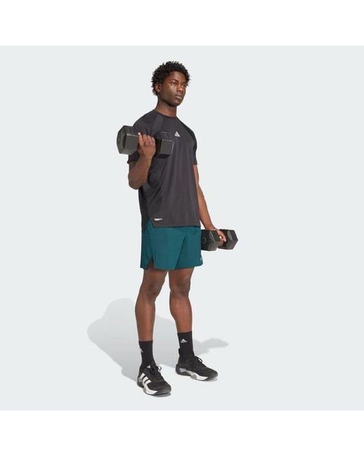 Adidas Black Tech Apparel Climacool T-Shirt for men