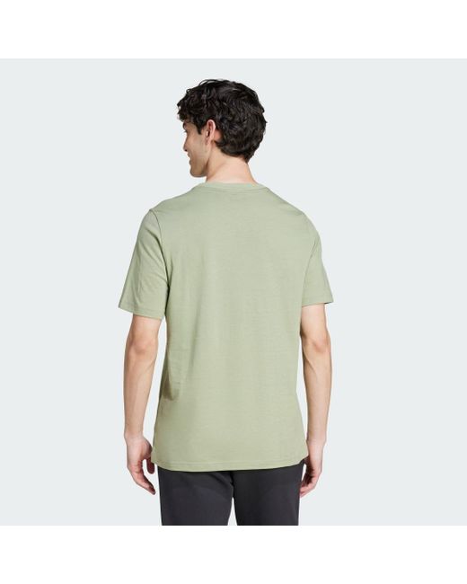 Adidas Green Future Icons Badge Of Sport T-Shirt for men