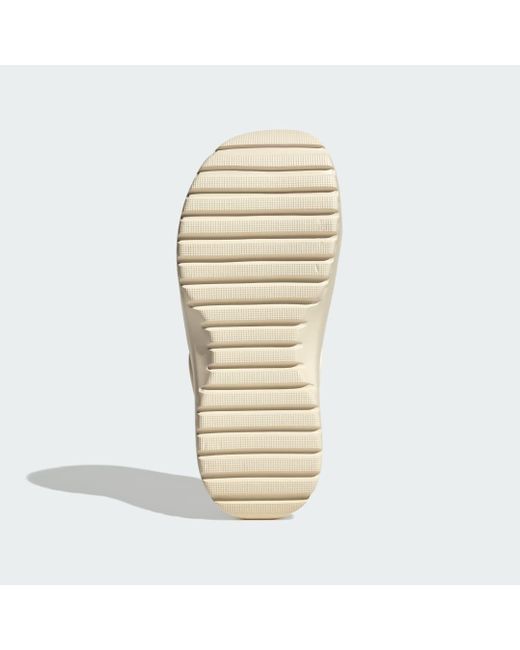 Zoccoli Con Piattaforma Adilette di Adidas in Natural