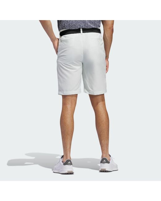 Adidas White Ultimate365 8.5-inch Golf Shorts for men