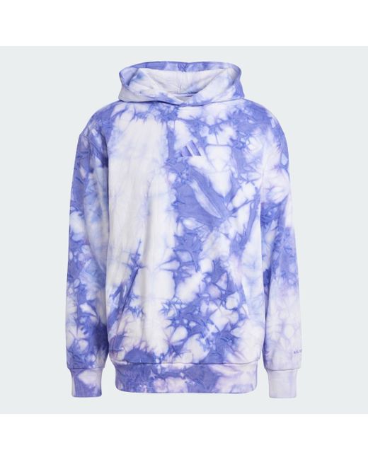 Sudadera Con Capucha All Szn Fleece Washed Adidas de hombre de color Blue