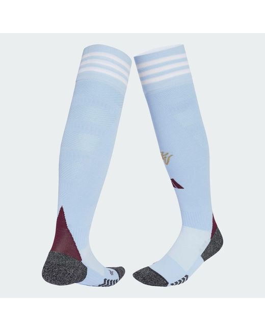Adidas Blue Aston Villa Fc 25/26 Home Socks