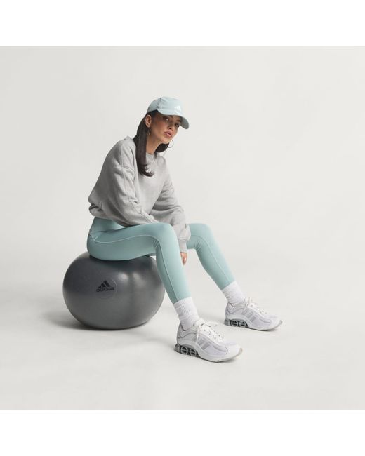 Adidas Blue Hyperglam Full Length Leggings