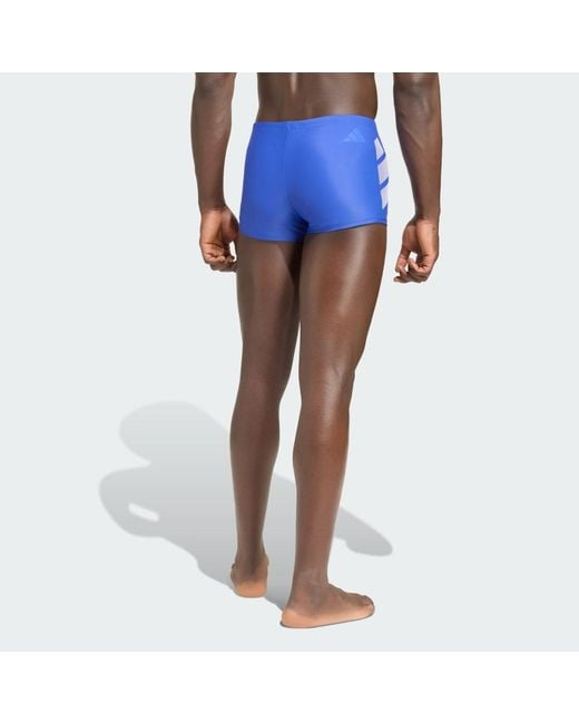 Adidas Blue Big Bars Boxers for men