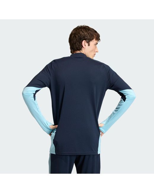 Adidas Blue Argentina 26 Tiro Training Top for men