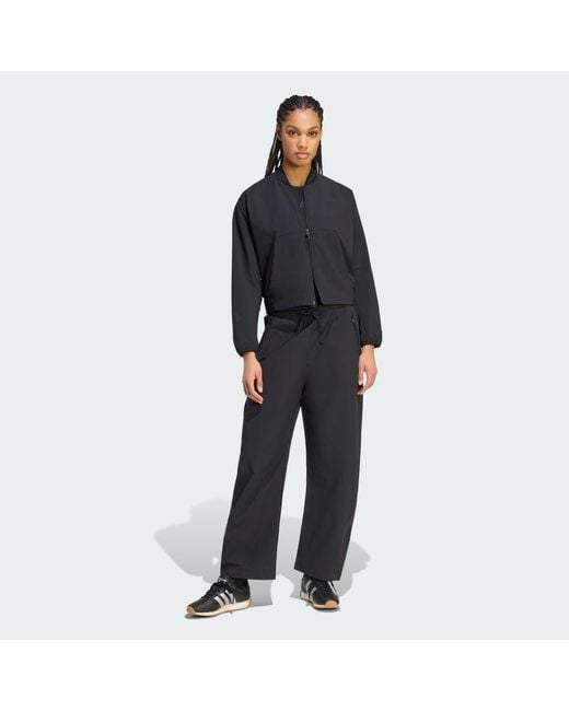 Adidas Black Z.N.E. Woven Bomber Jacket