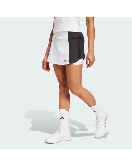 Adidas White Tennis Premium Skirt