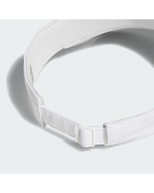Adidas White Tour Visor Headware for men