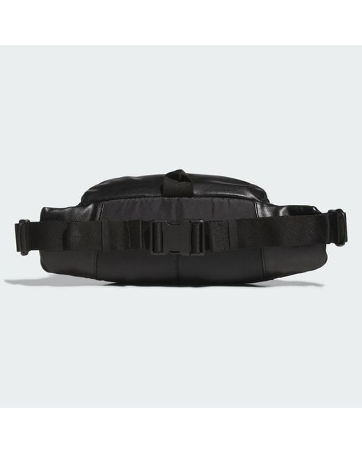 Adidas Black Skateboarding Vegan Leather Cross Body Bag