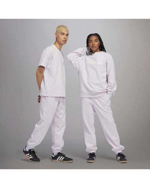 adidas Pharrell Williams Basics Broek (uniseks) in het Grijs | Lyst NL