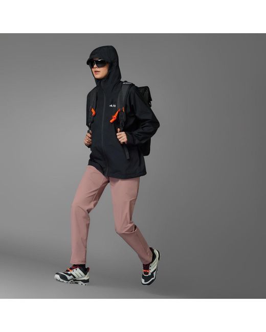 Adidas Black Terrex Xperior 2L Gore-Tex Performance Jacket