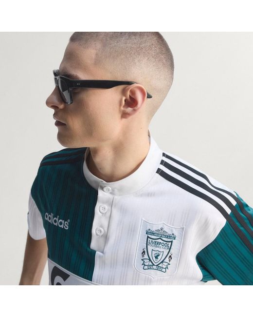 Adidas Blue Liverpool Fc Away Jersey 95 for men