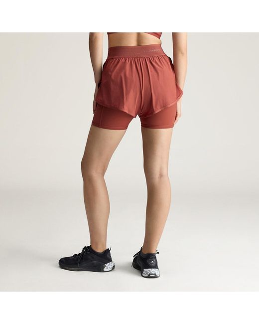 Adidas Red By Stella Mccartney Training 2In1 Short
