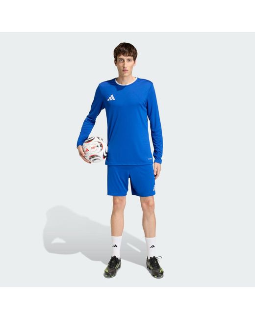 Adidas Blue Entrada26 Long Sleeve Jersey for men