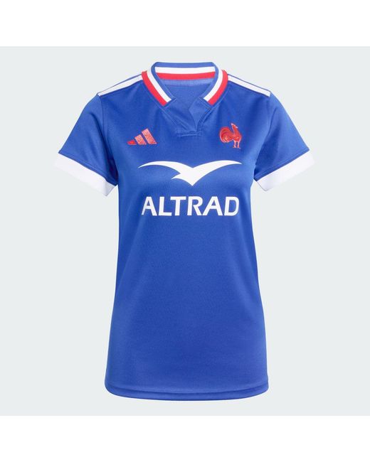 Adidas Blue France Rugby Home Jersey