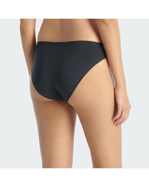 Adidas White Active Seamless 3 Pack Bikini Brief Underwear