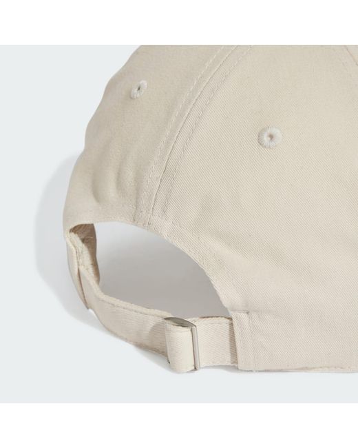 Adidas White Premium Essentials Dad Cap