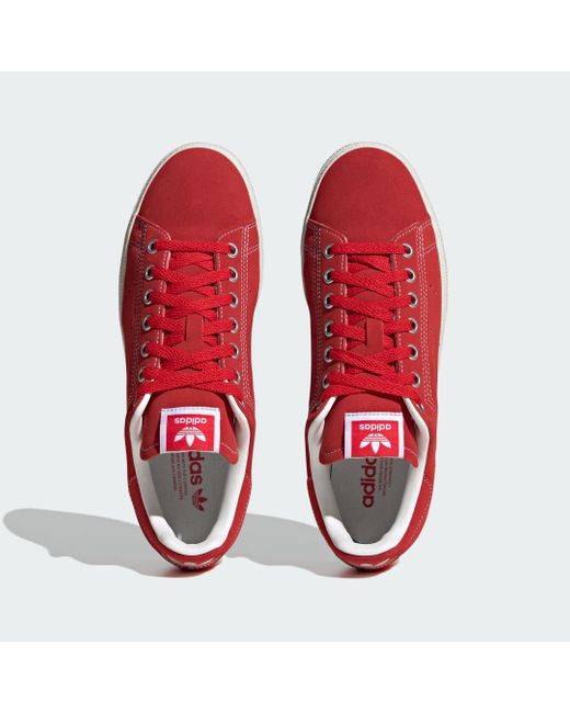 Zapatilla Stan Smith CS adidas de hombre de color Rojo | Lyst