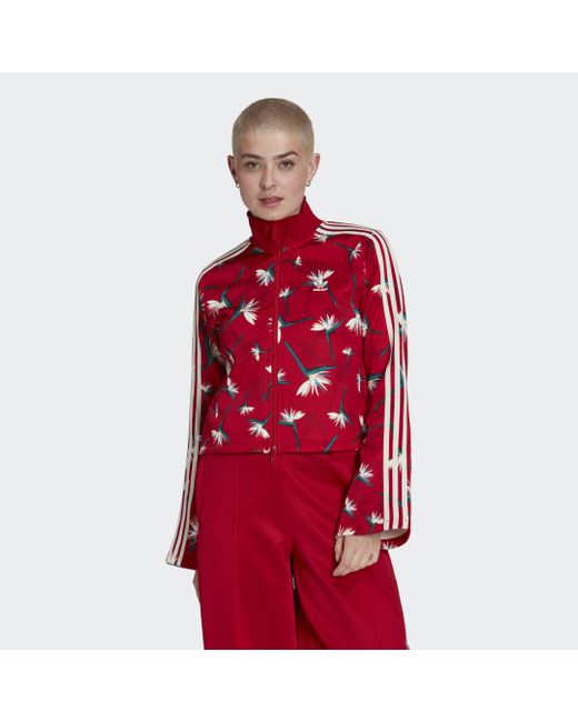 adidas Beckenbauer Jack in het Rood | Lyst BE