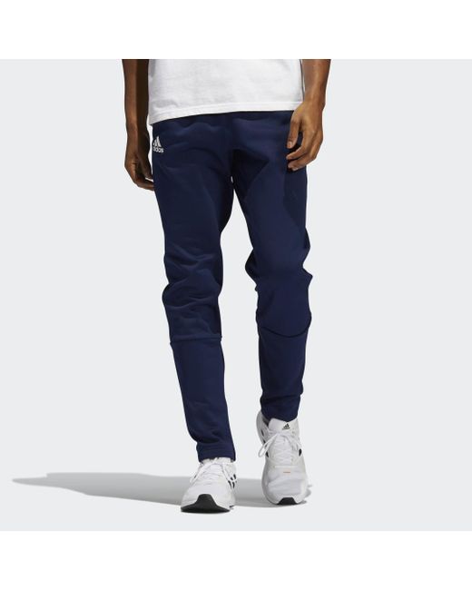 Adidas Blue Team Issue Tapered Pants for men