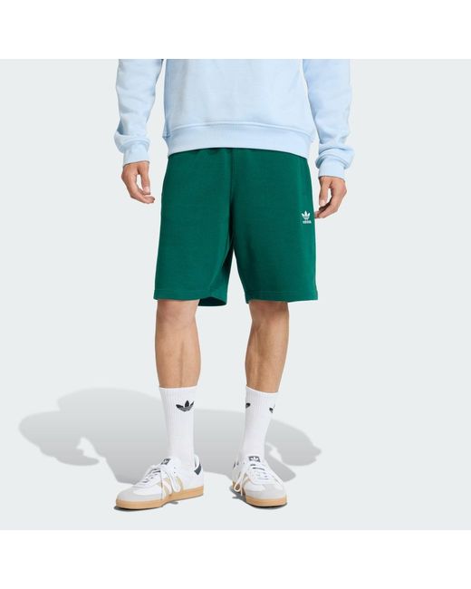 Adidas Green Essentials Trefoil Shorts for men