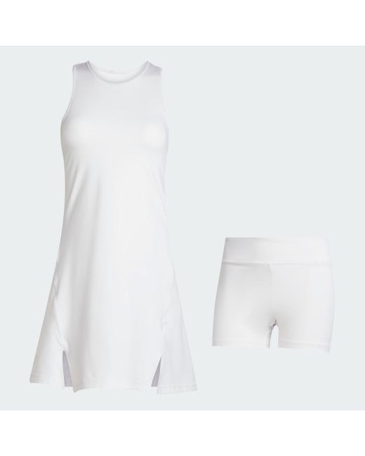 Abito Da Tennis Club Climacool di Adidas in White