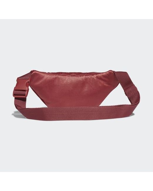 adidas red waist bag