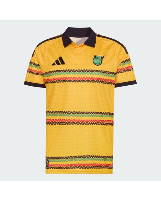 Adidas Yellow Jamaica National Team 2026 Home Replica Jersey for men