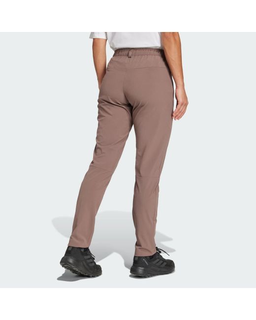 Adidas Brown Multi Essentials Stretch Joggers