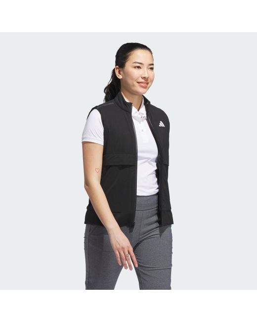 Gilet Ultimate365 Tour Frostguard Full-Zip di Adidas in Black